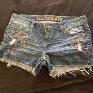 Muds size 13 Jean shorts